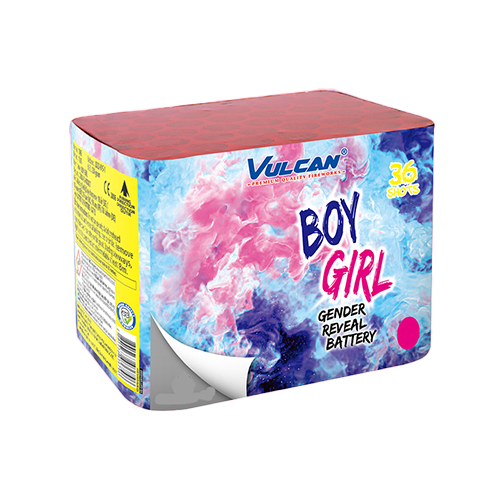 Boy/Girl Gender Reveal Cake