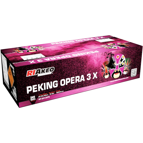 Peking Opera 3X Single Ignition Cake