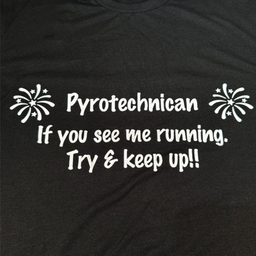 Load image into Gallery viewer, T-Shirt: If you see me running try and keep up