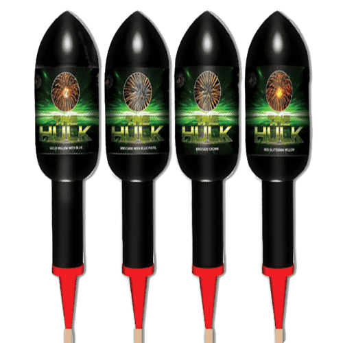 Load image into Gallery viewer, Hulk Rocket Pack (4pcs)