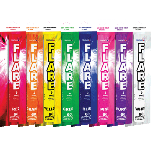 Load image into Gallery viewer, Single Colour Flare Fountains (handheld)