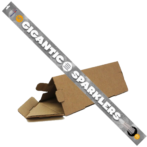 Gigantic Silver Sparklers - 70cm (120 sparklers)