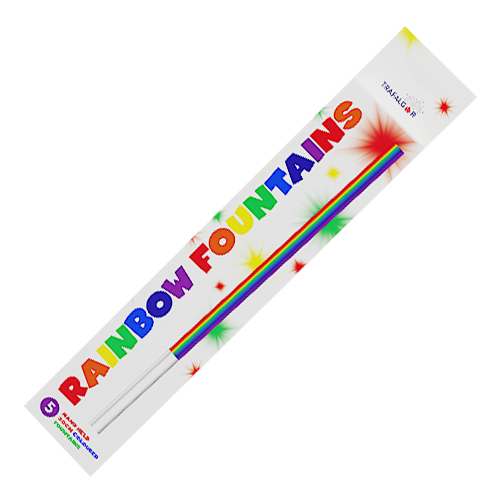Handheld Rainbow Fountains (5pcs)