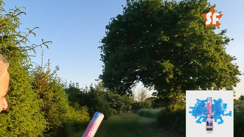 Load and play video in Gallery viewer, Smoke & Confetti: Gender Reveal