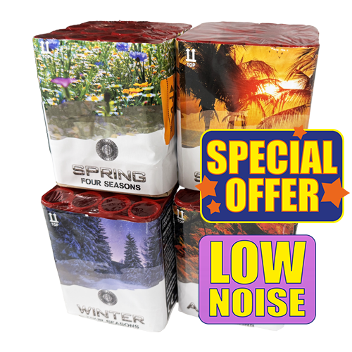 Load and play video in Gallery viewer, Four Seasons Cake Pack (4pcs)