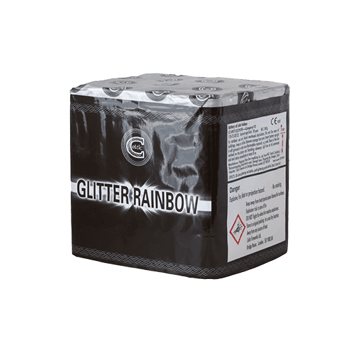 Load and play video in Gallery viewer, Glitter Rainbow Cake