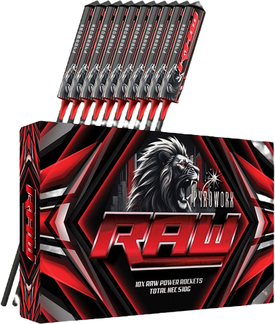 Load and play video in Gallery viewer, Raw Thunder Rockets (10pcs)