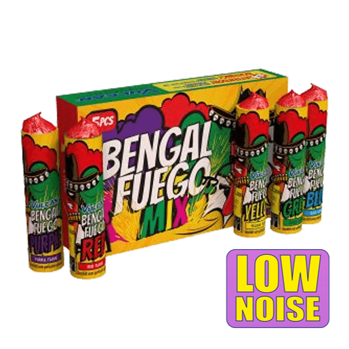 Coloured Flames (Bengal Fuego) Pack (5pcs)