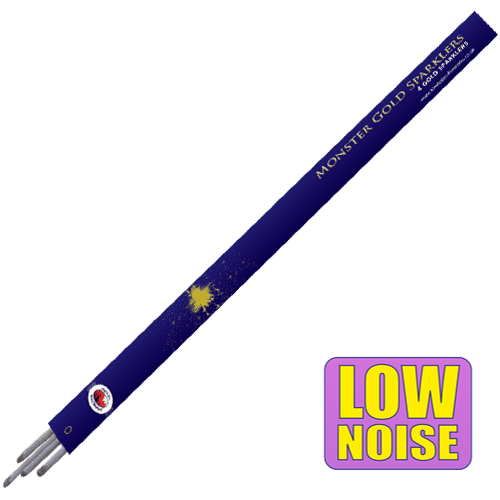 Monster Gold Sparklers (4pcs)