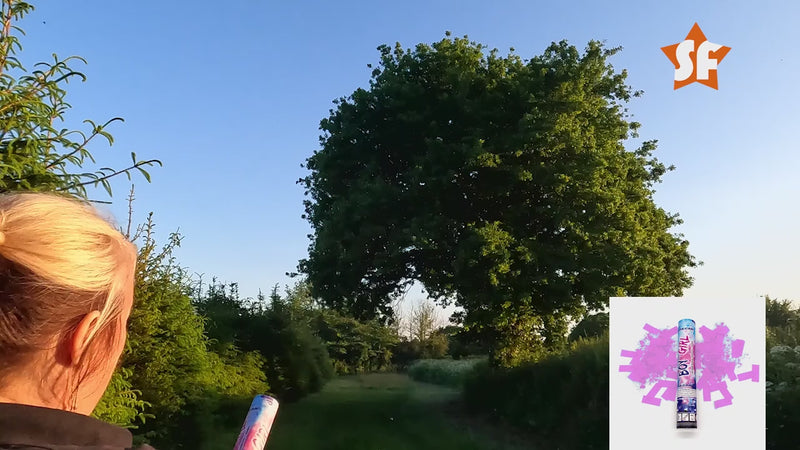 Load and play video in Gallery viewer, Smoke & Confetti: Gender Reveal