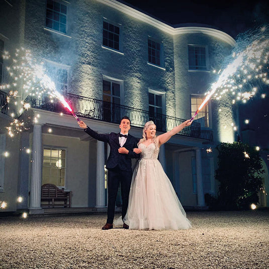 Single Colour Flare Fountains (handheld)