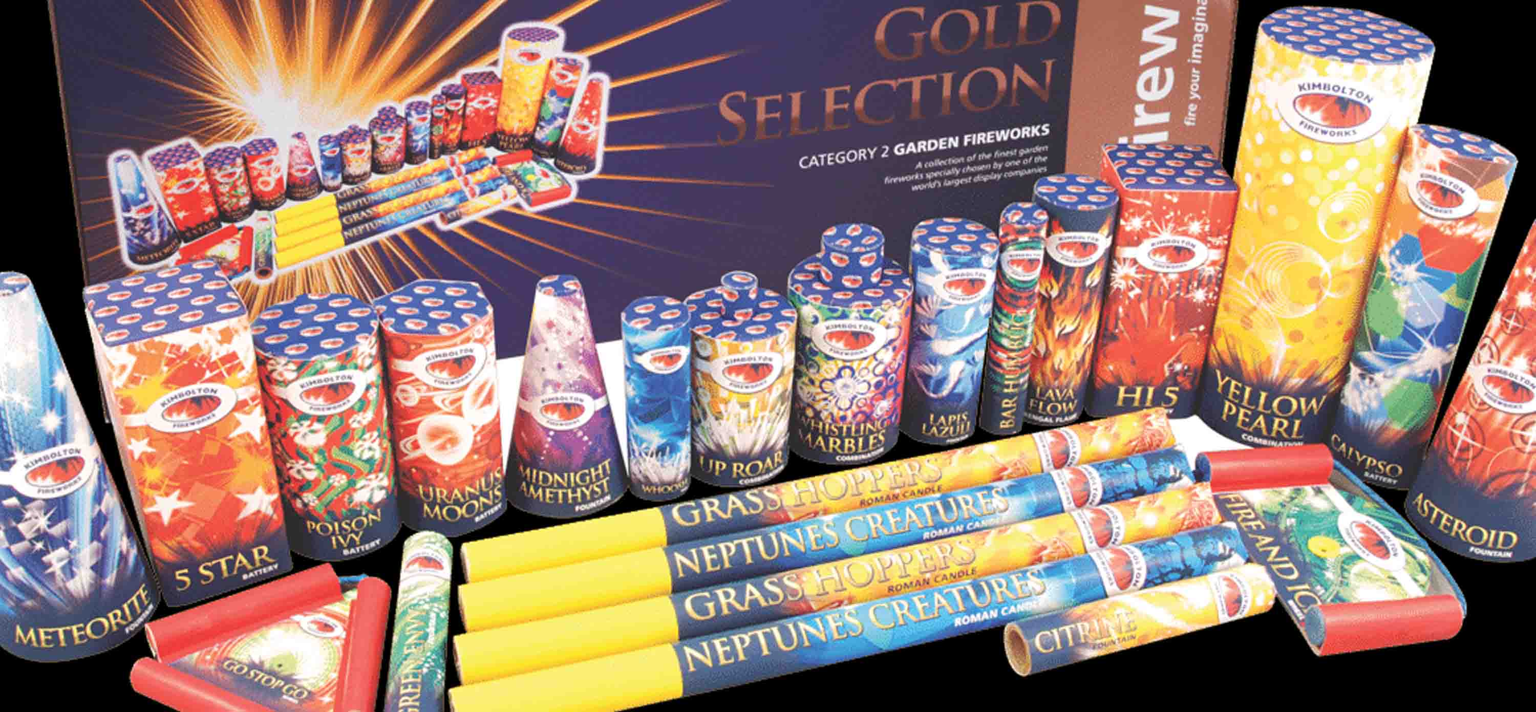 Firework Pack Single Selection Boxes & Small Packs – Sonic Fireworks Shop
