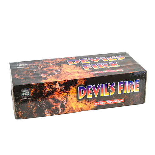 Devil’s Fire Single Ignition Cake