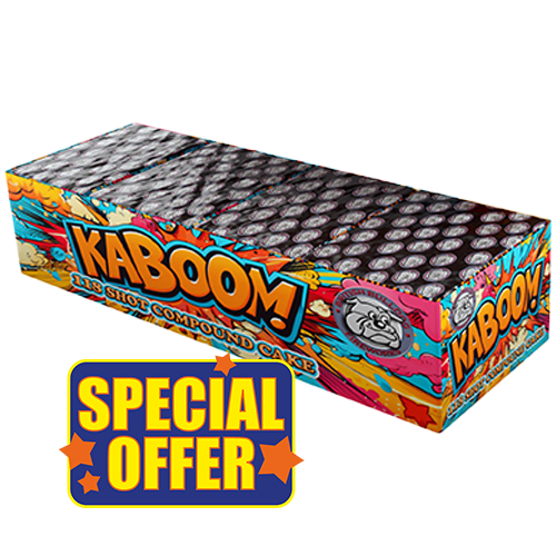 Kaboom Single Ignition Cake