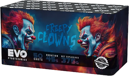 Creepy Clowns Cake