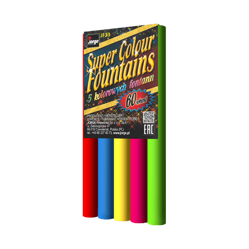 Super Colourful Fountains (5pcs)