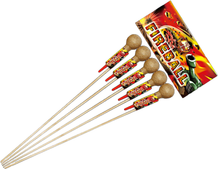 Load image into Gallery viewer, Fireball Rocket Pack (5pcs)
