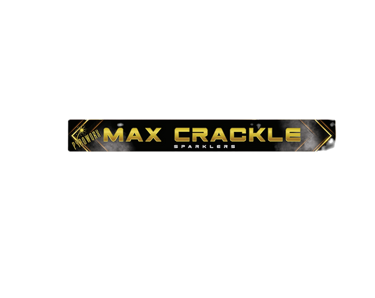 Max Crackle Sparklers (5pcs)