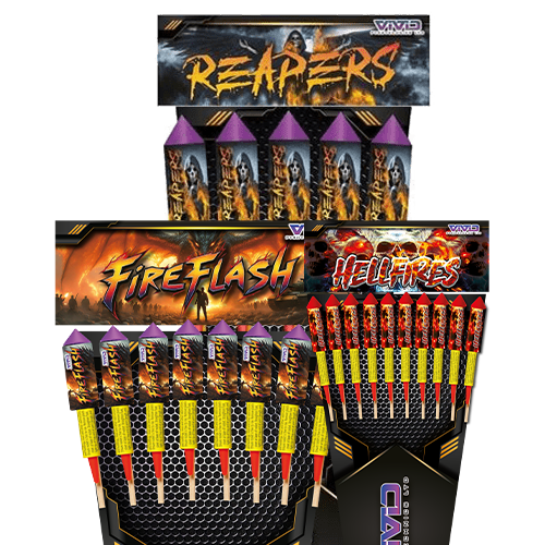 Load image into Gallery viewer, Inferno Rocket Pack (23pcs)
