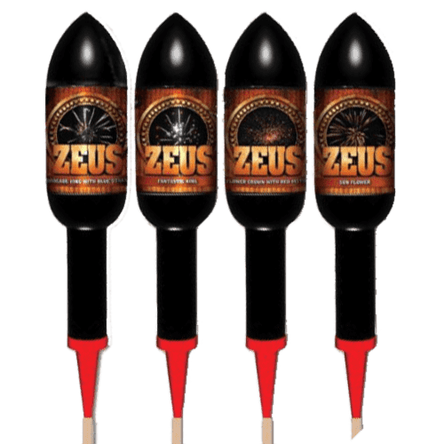 Load image into Gallery viewer, Zeus Rocket Pack (4pcs)
