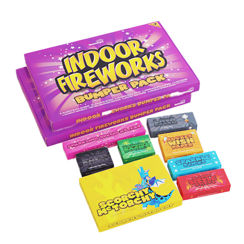 Load image into Gallery viewer, Indoor Fireworks Selection Box (55pcs)
