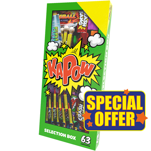 Kapow Selection Box (63pcs)