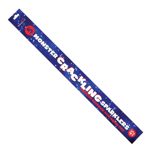 Monster Crackling Sparklers (5pcs)