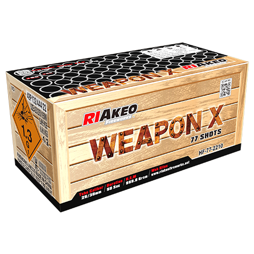 Weapon X Single Ignition Cake