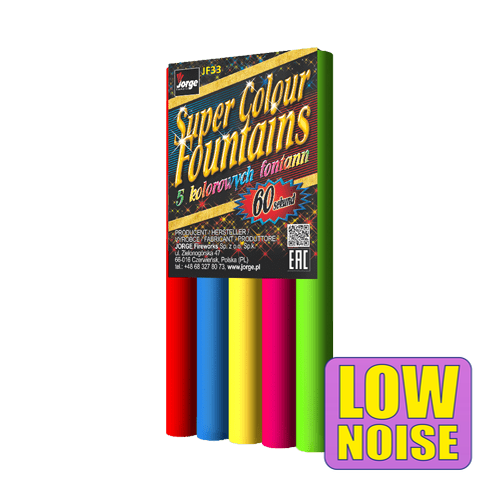 Super Colourful Handheld Fountains Pack (5pcs)