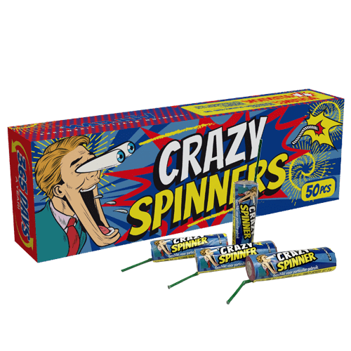 Crazy Spinners (50pcs)