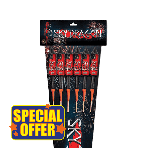 Sky Dragon Rocket Pack (6pcs)